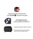 Saviour 15.6&quot; Laptop Backpack -Business Series with USB