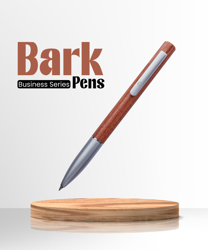 Bark - Wood/Metal Ball Point Pen